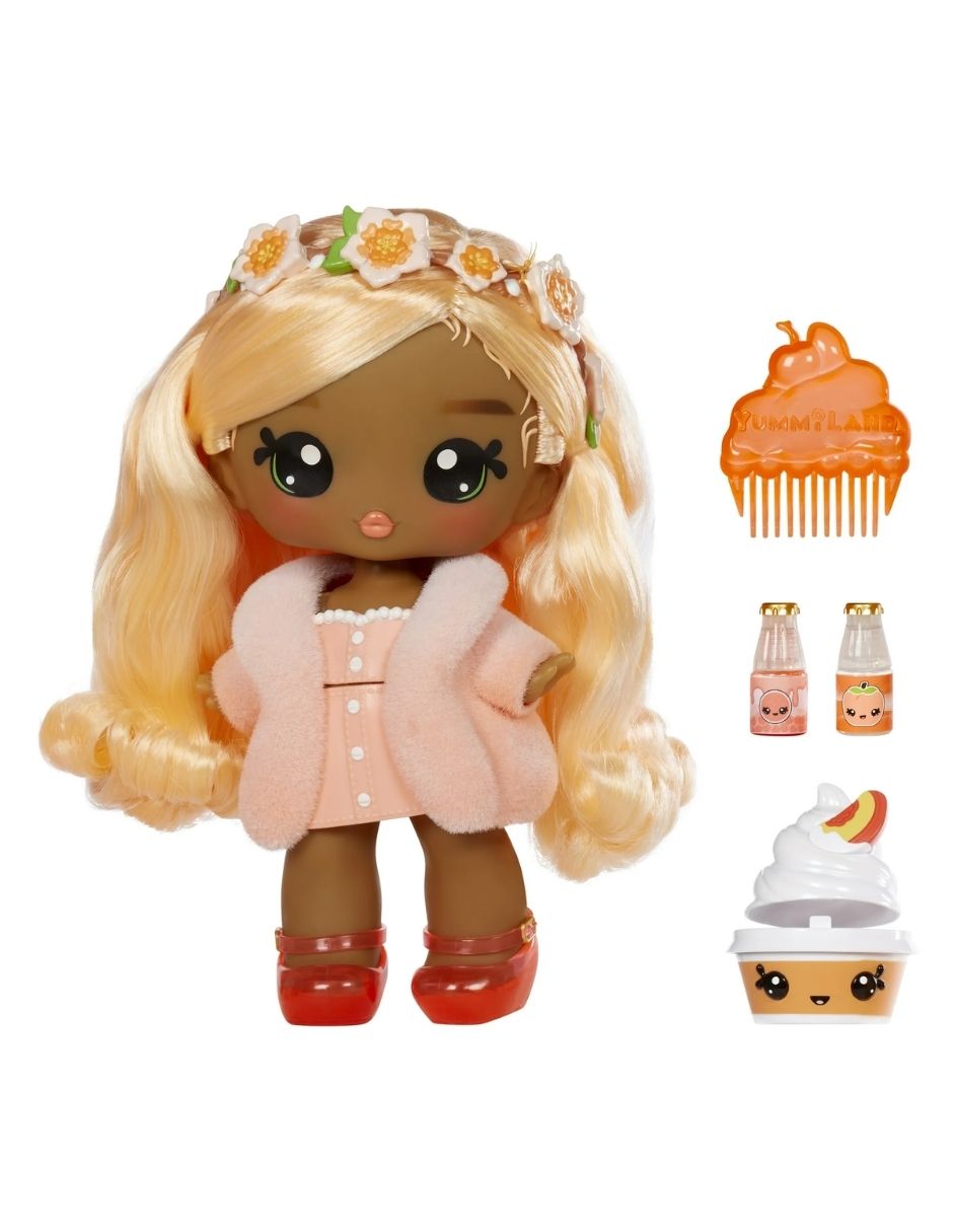 Muñeca Piper Peach con Kit de Brillo de Labios - Yummiland