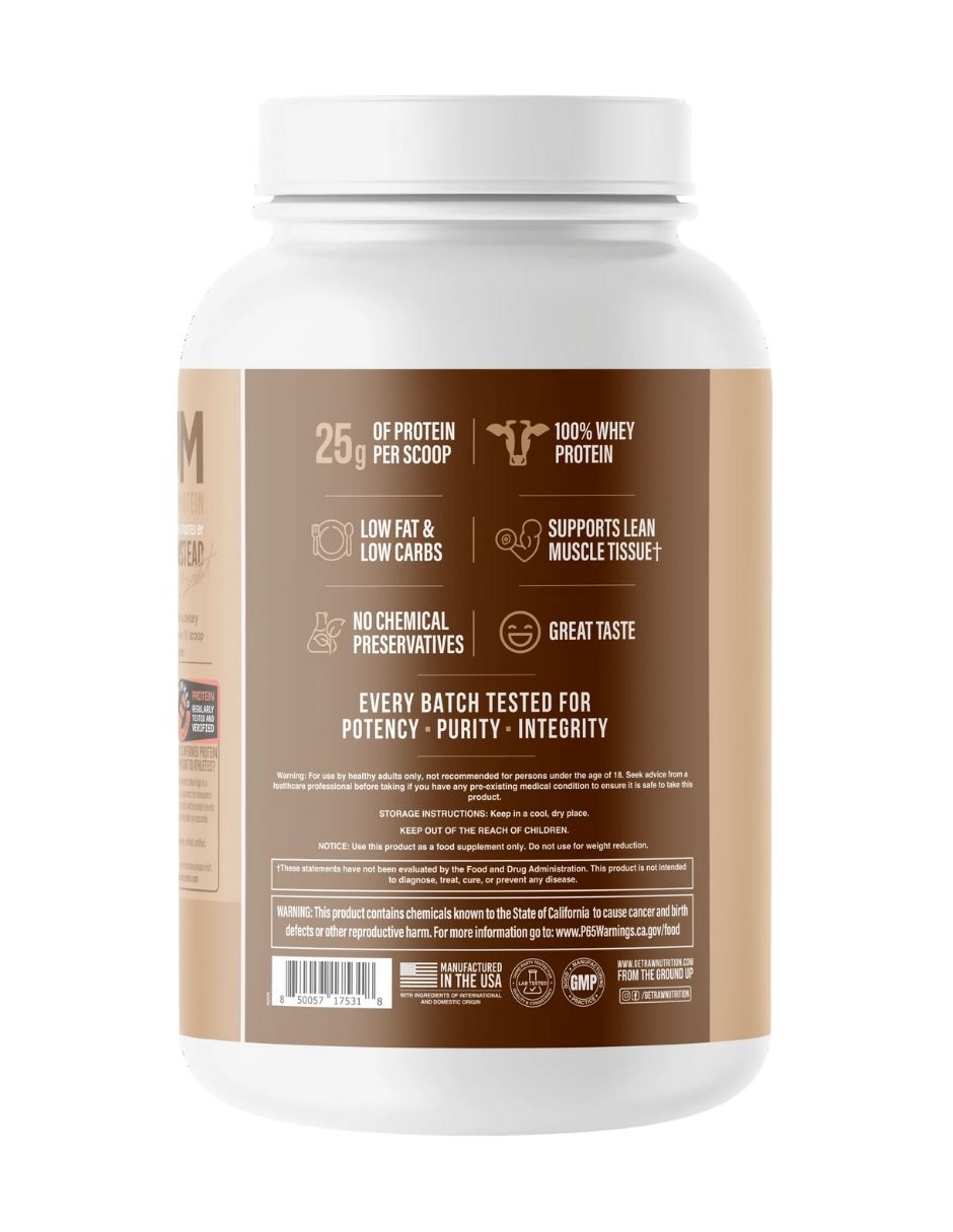 Proteína en Polvo Raw Nutrition BUM Itholate Sabor Maní con Chocolate