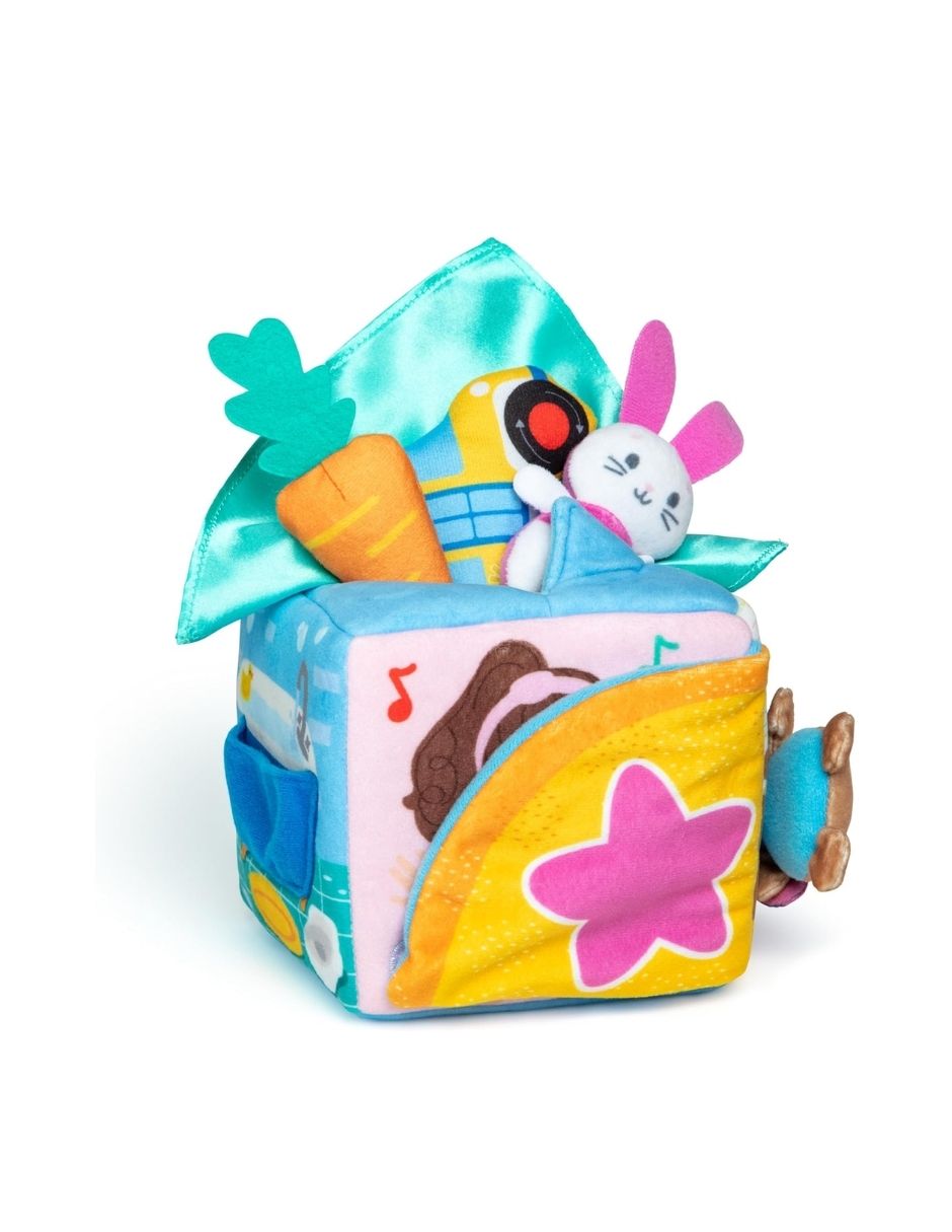 Caja de Aprendizaje Sensorial para Bebés Ms. Rachel