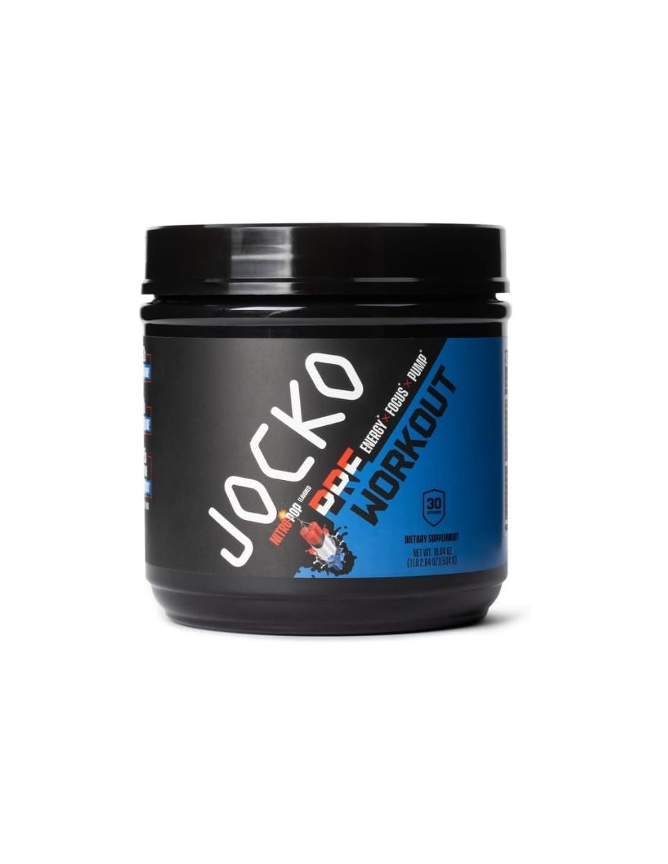 Suplemento Pre-Workout y Creatina Jocko Fuel Nitro Pop + Monohidrato
