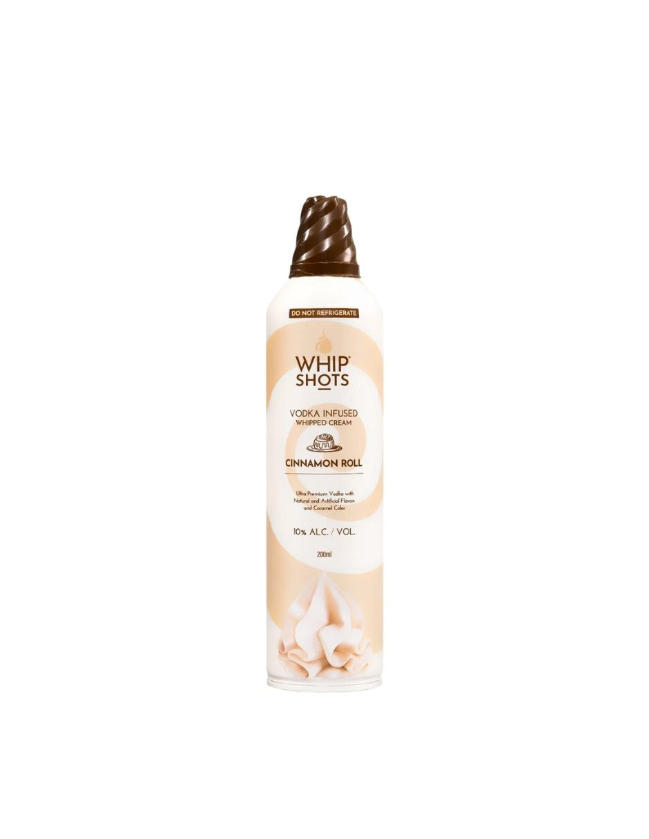 Whip Shots Crema batida con infusión de vodka bebidas 18+, 200ml