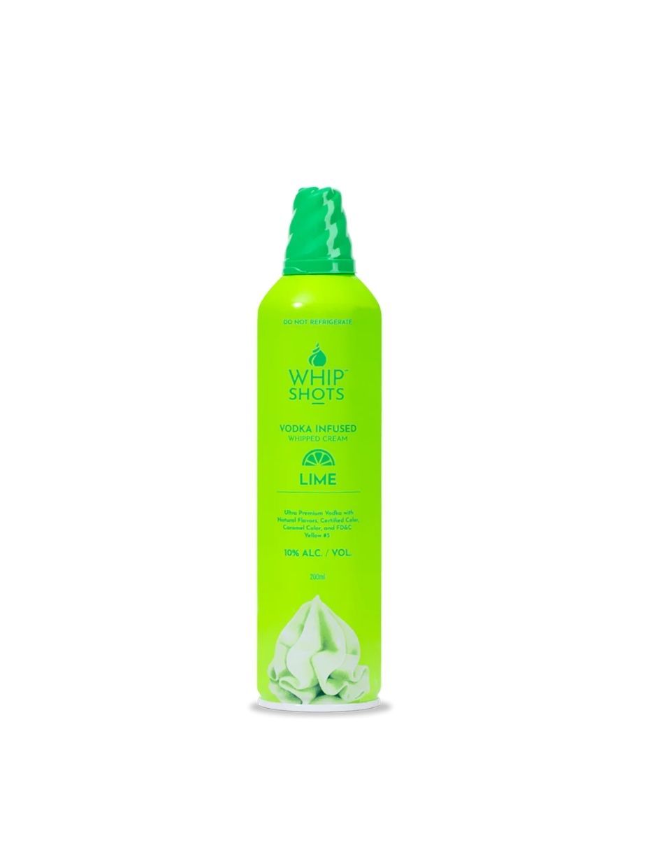 Whip Shots Crema batida con infusión de vodka bebidas 18+, 200ml