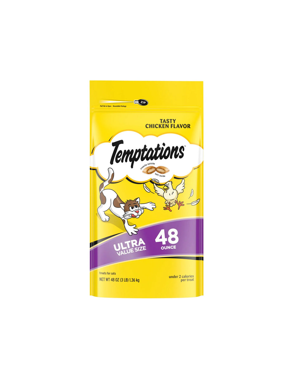 Temptations golosinas para gatos 1.36kg (variedad)