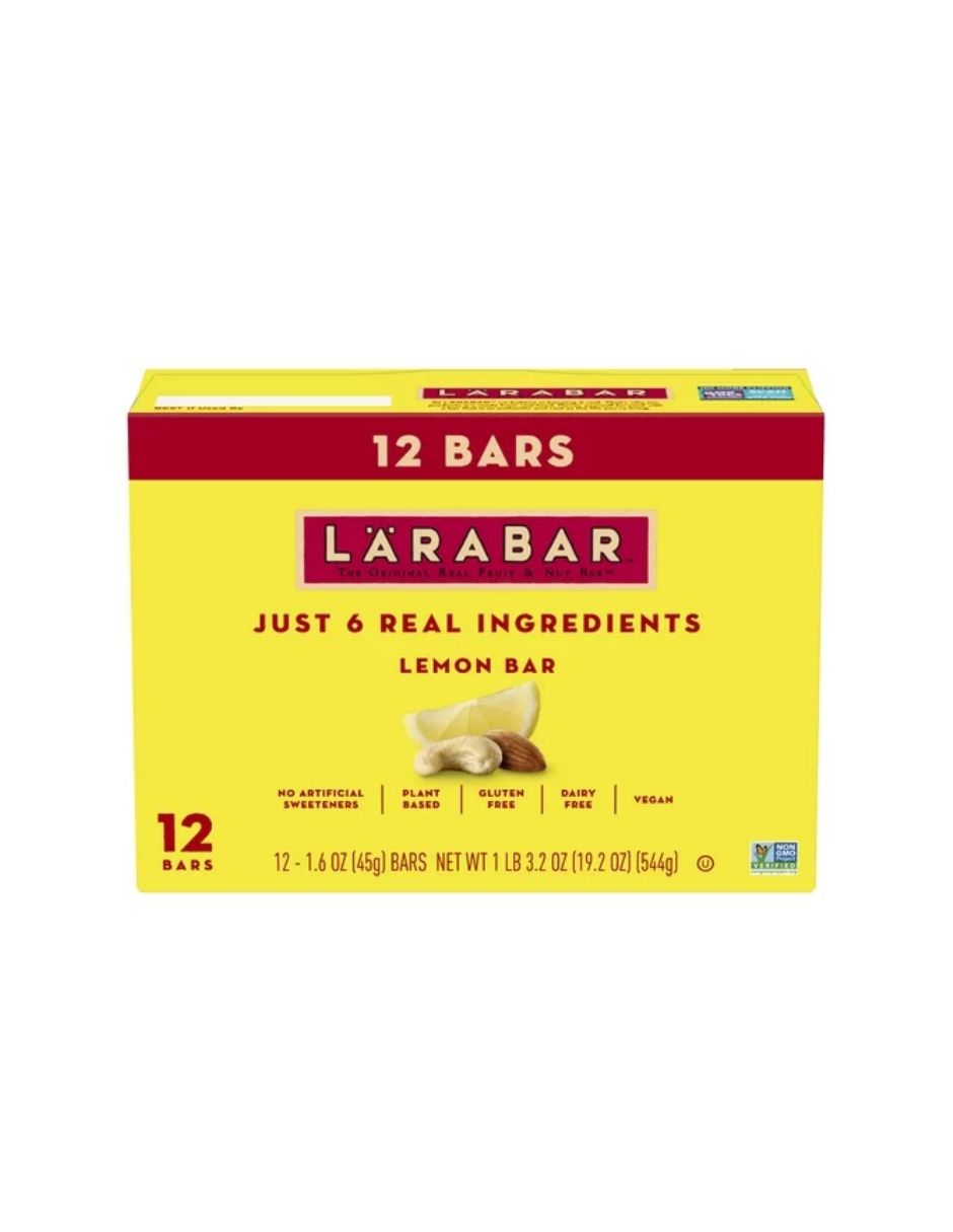 Larabar barra veganas 6 barras 272gr (variedad)