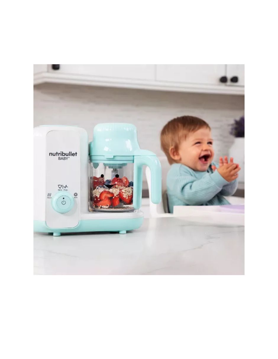 NutriBullet Procesador de alimentos Baby Steam y Blend