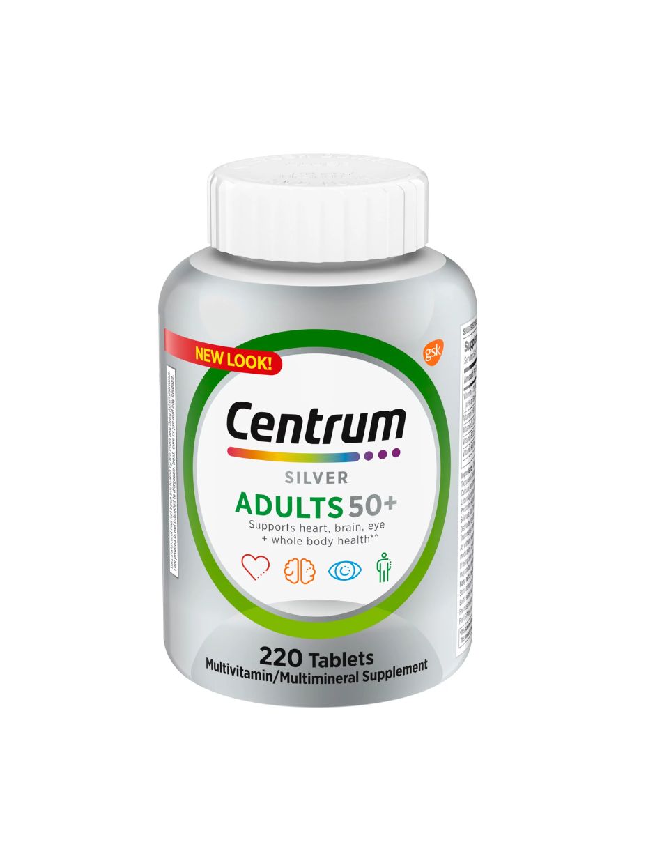 Centrum Silver Multivitaminico Adulto 220 tabletas