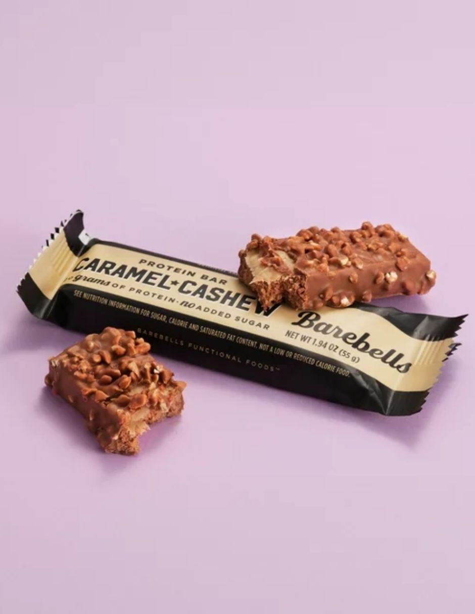 Barebells Barras de proteína Caramelo Anacardo 4pack 220grs