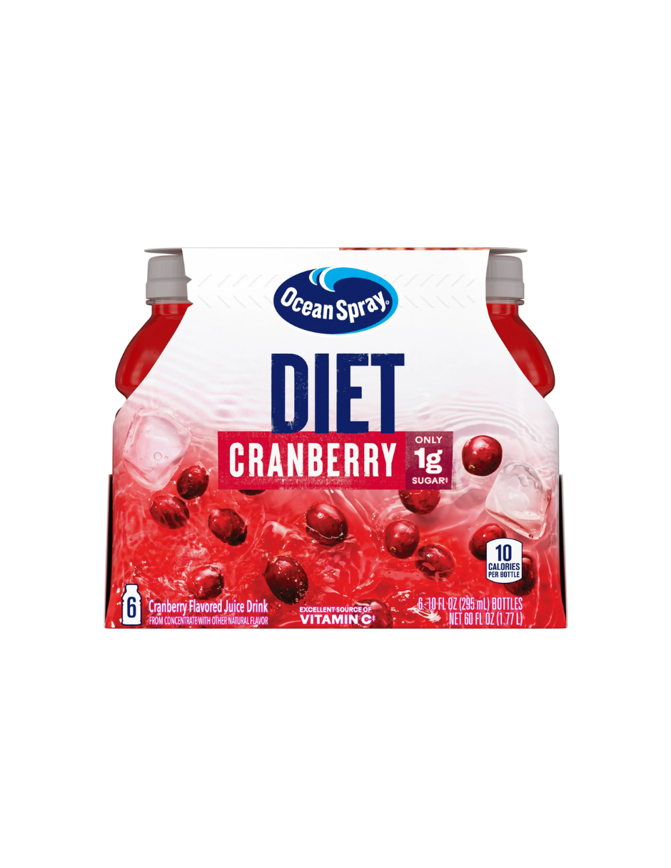 Ocean Spray Jugo de arándano Diet 6 unidades 295ml
