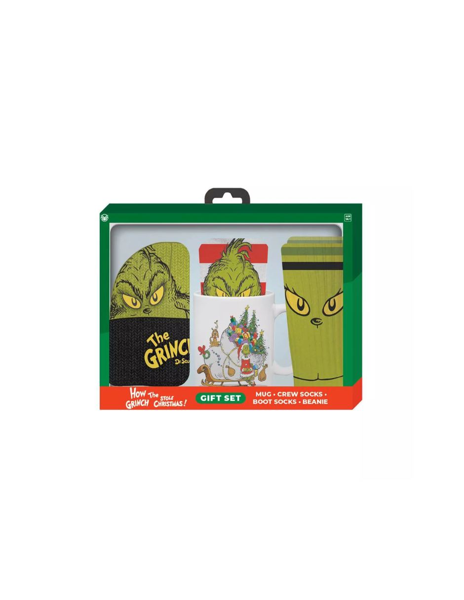 Calcetines de El Grinch, varios colores.