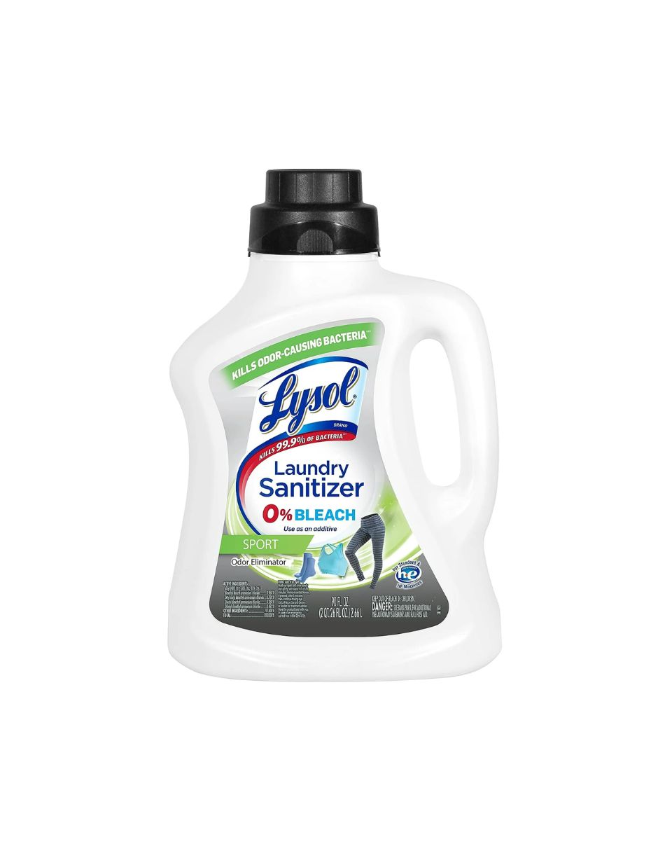 Desinfectante para ropa Lysol, Sport, elimina los olores y mata las bacterias 2.6L
