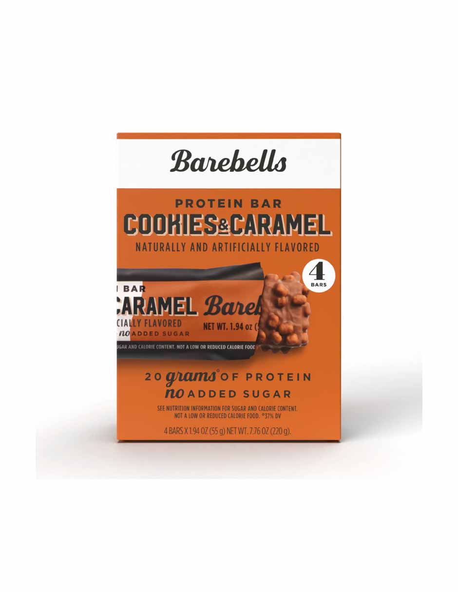 Barebells barras de proteina Cookies & Caramel 4 pack