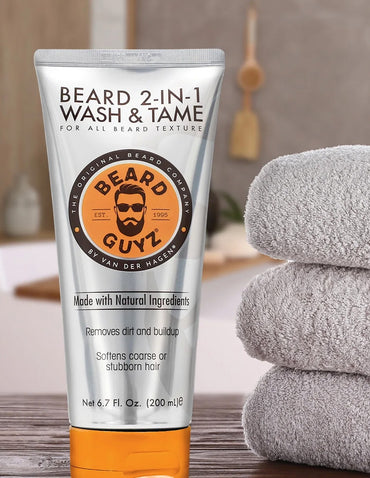 Limpiador 2 en 1 para Barba Beard Guyz 200ml