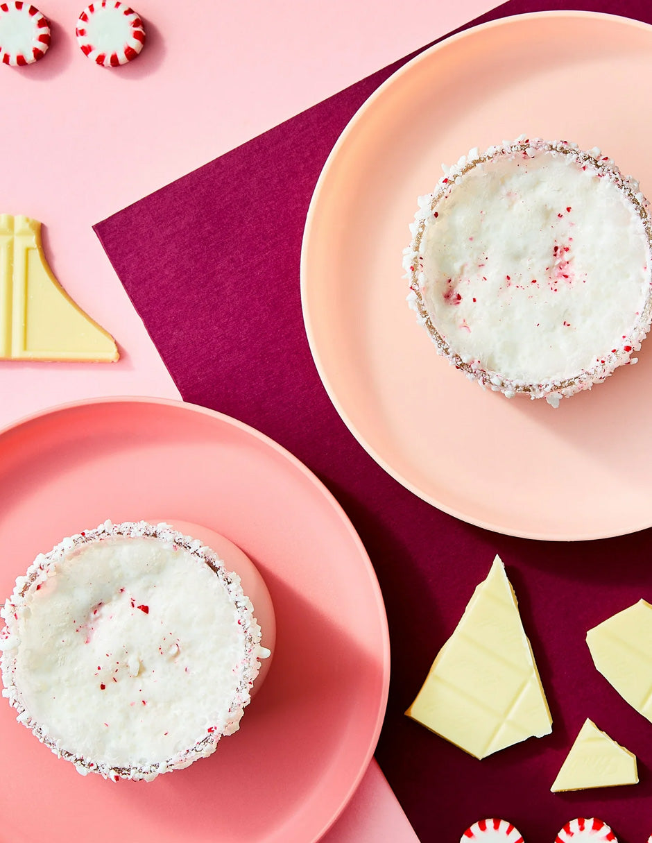 Mezcla para chocolate caliente menta y blanco 340 g