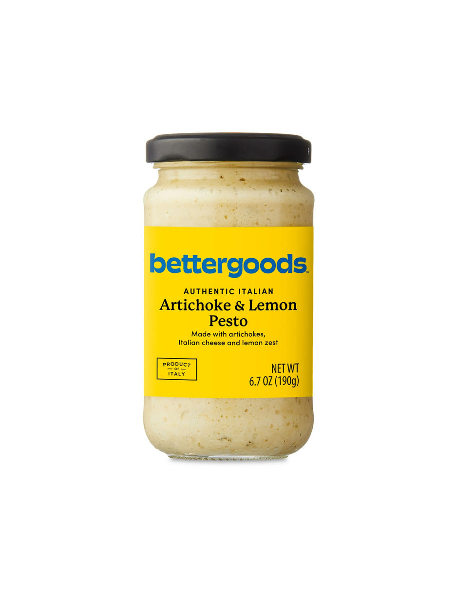 bettergoods Pesto Italiano de Alcachofa y Limón 190gr