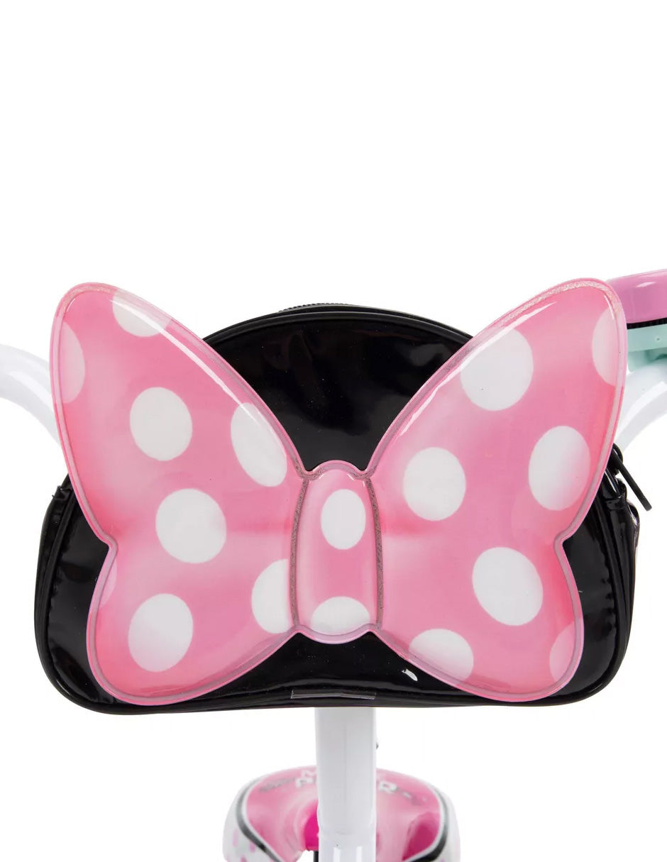 Bicicleta para niños Huffy Disney Minnie Mouse de 12" - Rosa