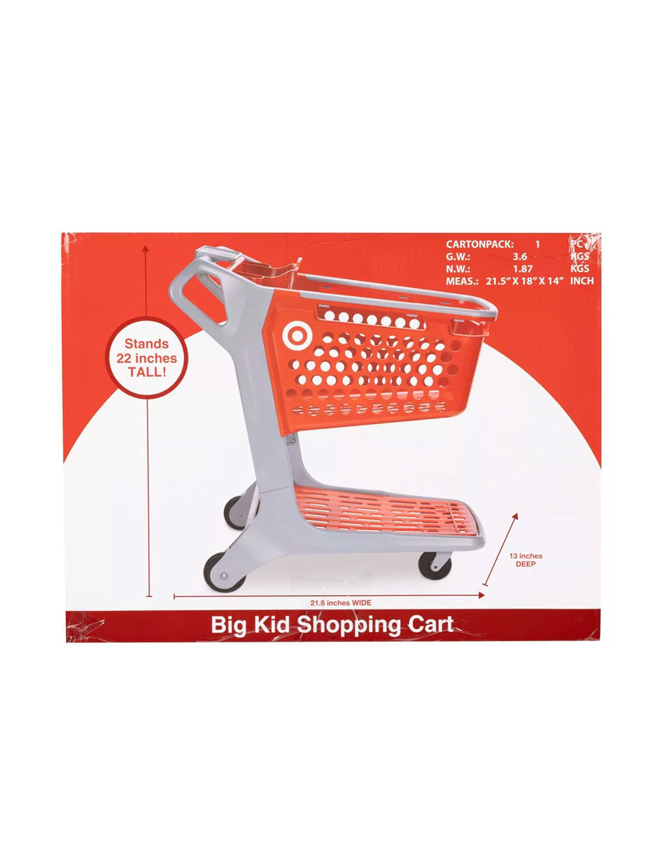 Carrito de compras Target para niños grandes