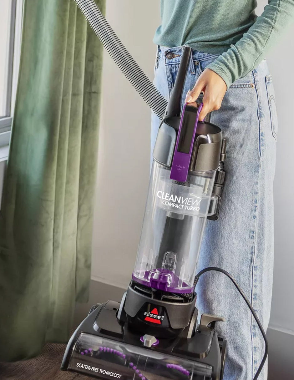 Bissell Aspiradora vertical CleanView Compact Turbo multisuperficie