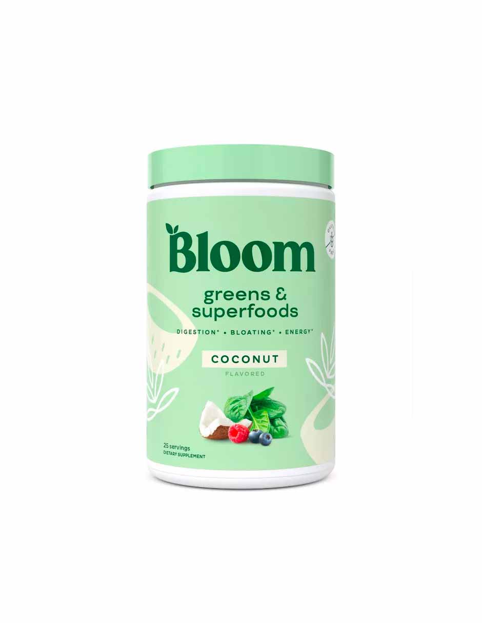 BLOOM NUTRITION Polvo de verduras y superalimentos 25 porciones (Variedad)