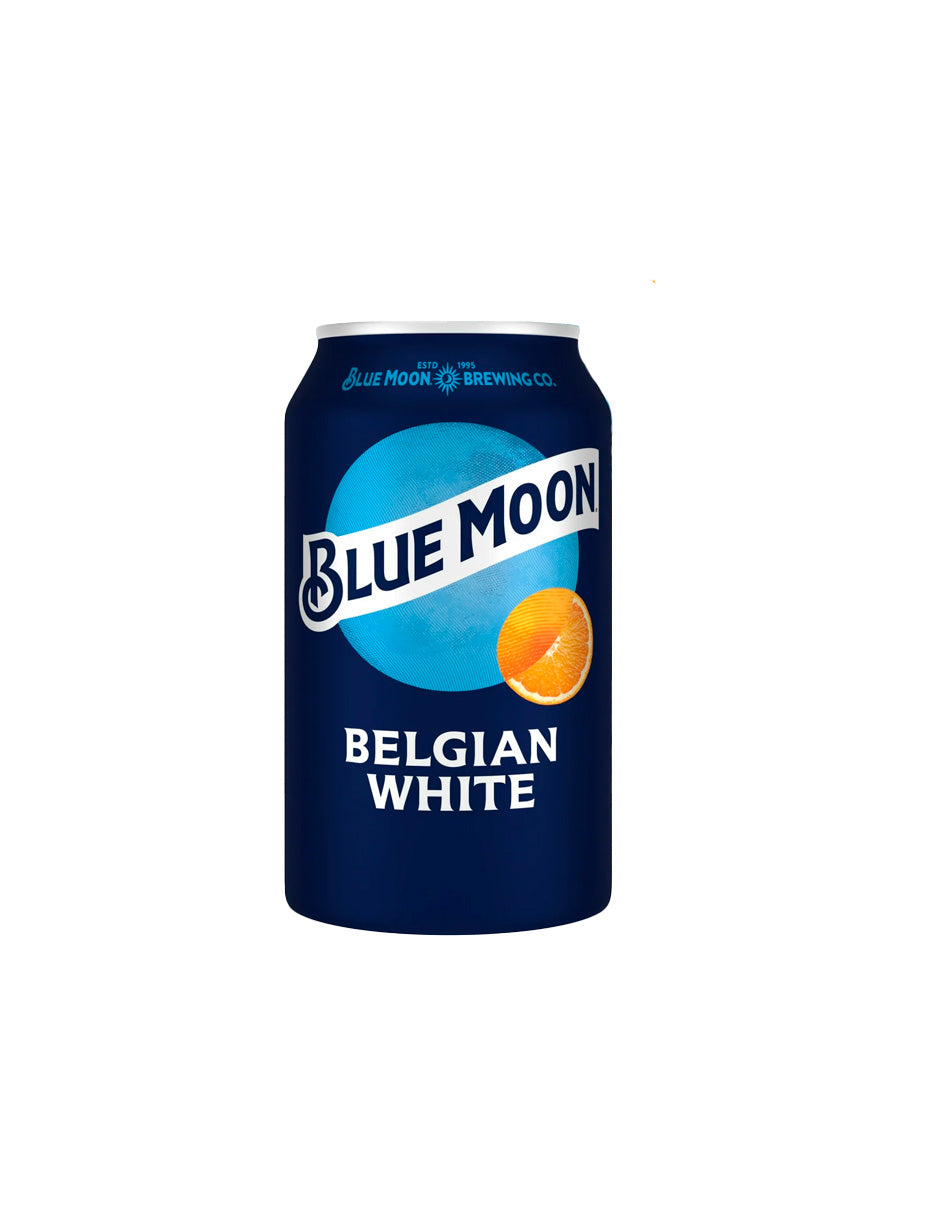Blue Moon Cerveza artesanal blanca belga, 15 pack