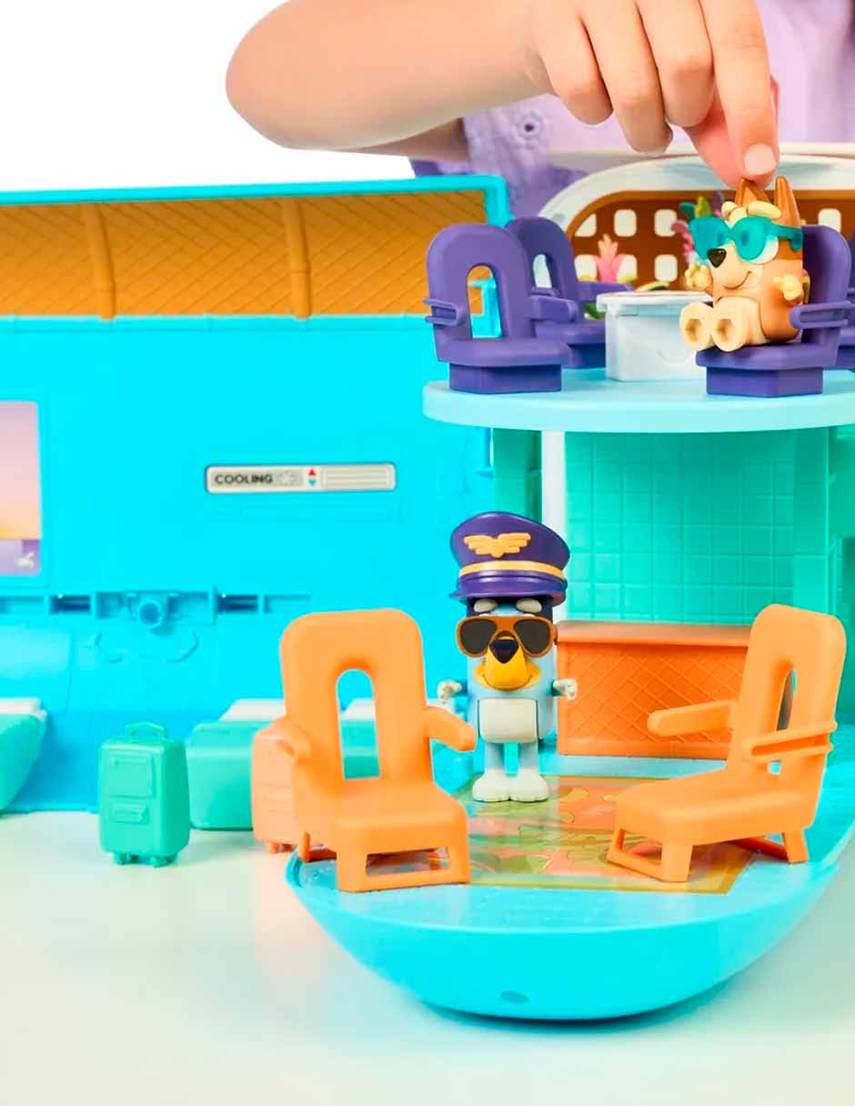 Bluey Juego de avión 3 en 1