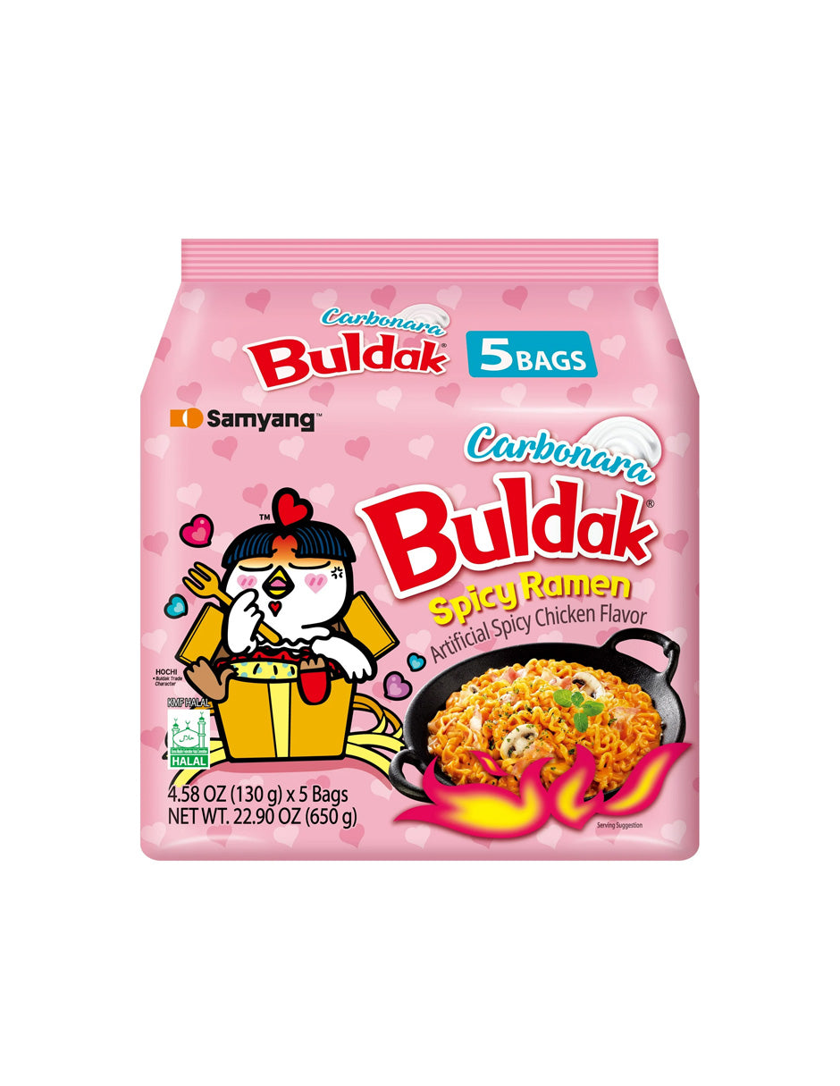 Samyang Buldak Ramen Carbonara 5 pack