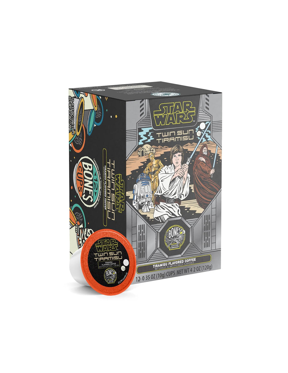 Cápsulas de Café Bones Star Wars Tiramisú 12 cápsulas
