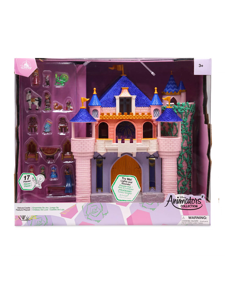 Set de Juego Castillo Disney Animators La Bella Durmiente 17 piezas