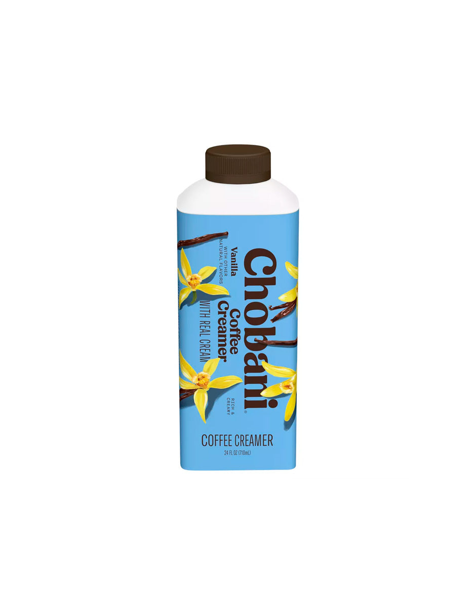 Crema Chobani con sabor a vainilla, 710ml