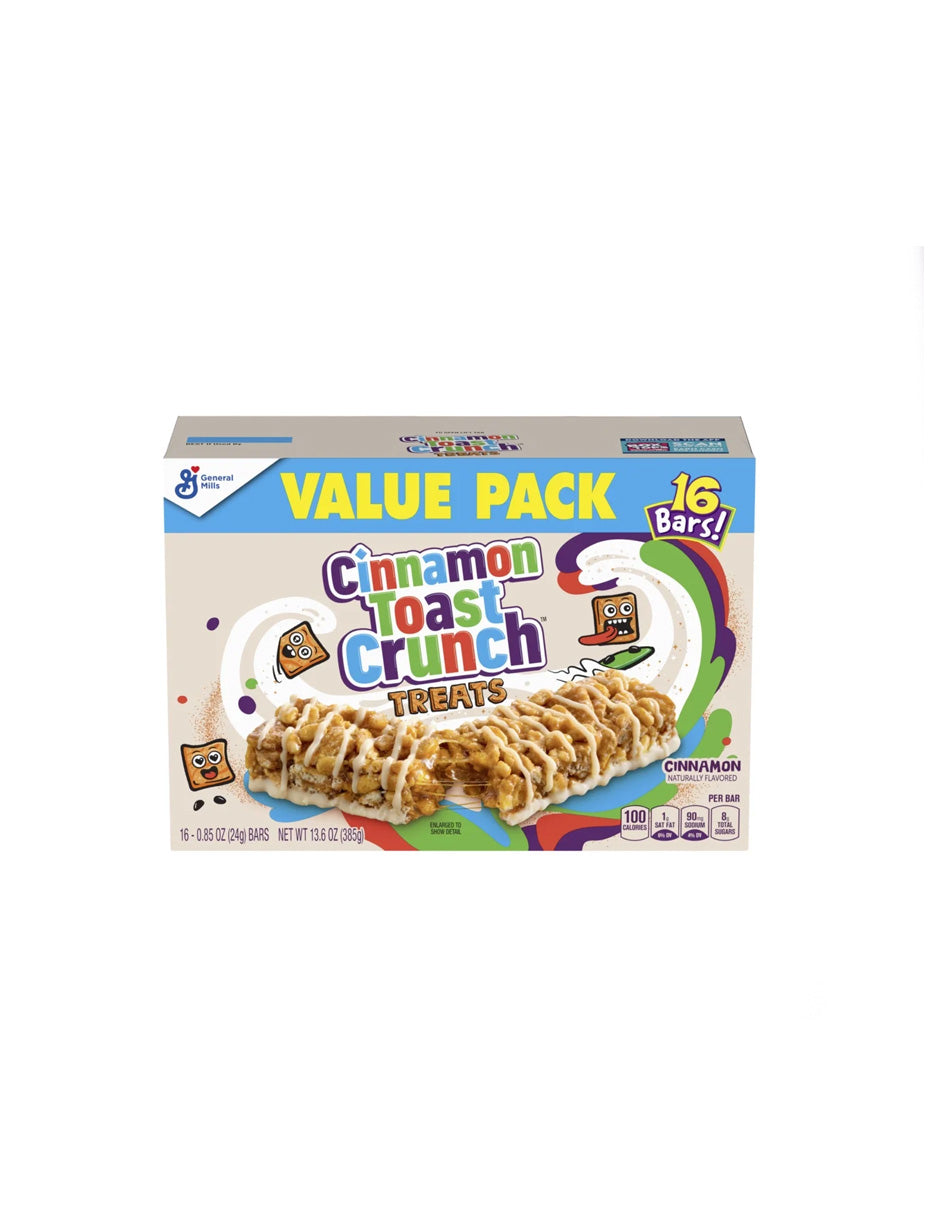 Barras Cinnamon Toast Crunch 16pzs