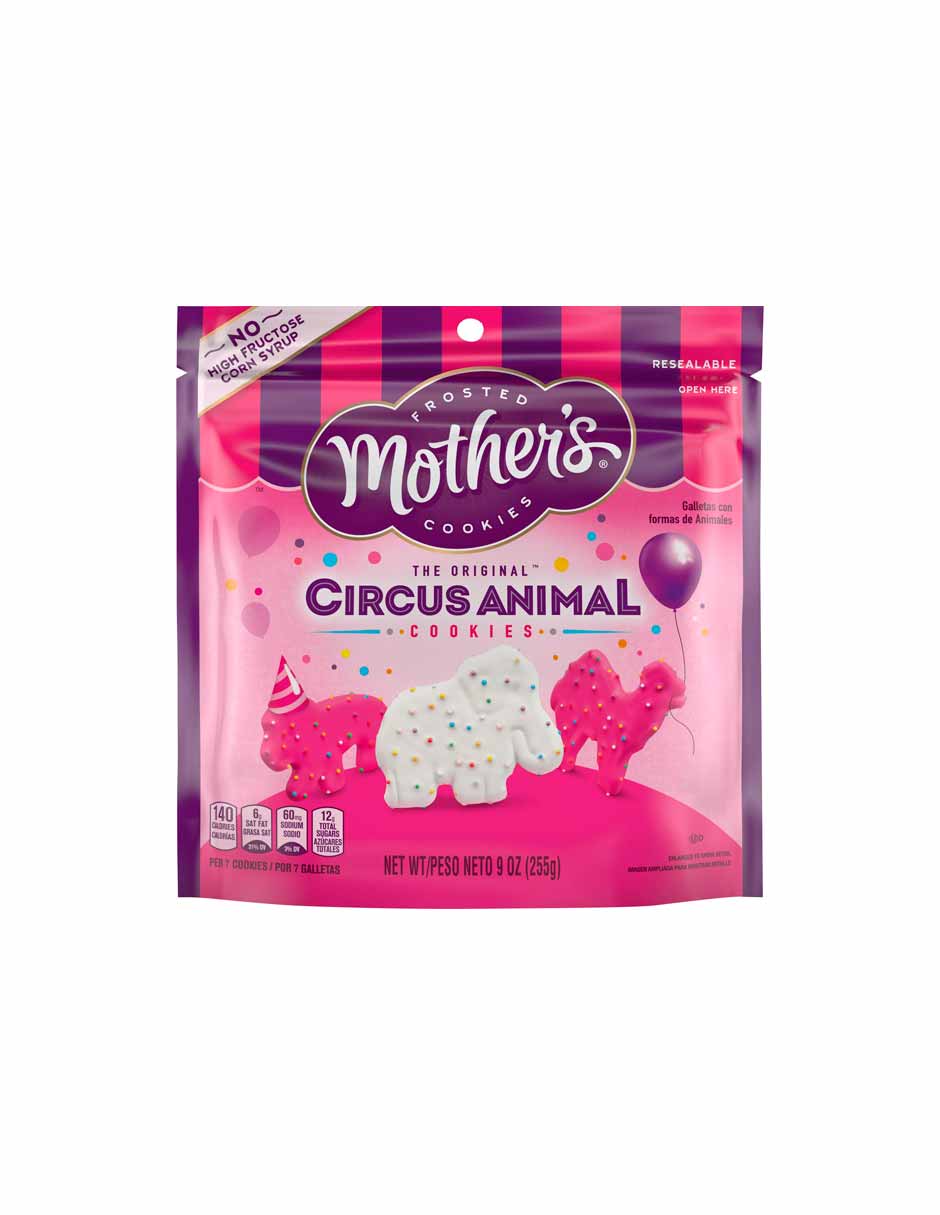Mothers cookies Circus animal 255gr