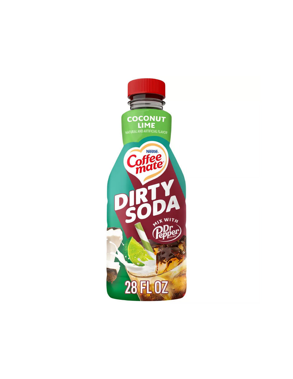 Crema líquida Dirty Soda Coffee mate 828ml (variedad)