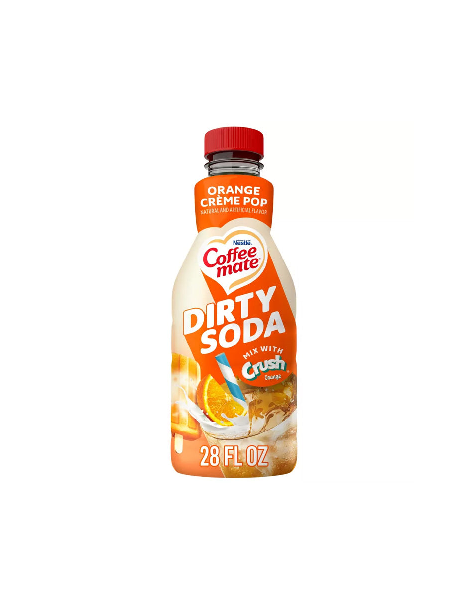 Crema líquida Dirty Soda Coffee mate 828ml (variedad)
