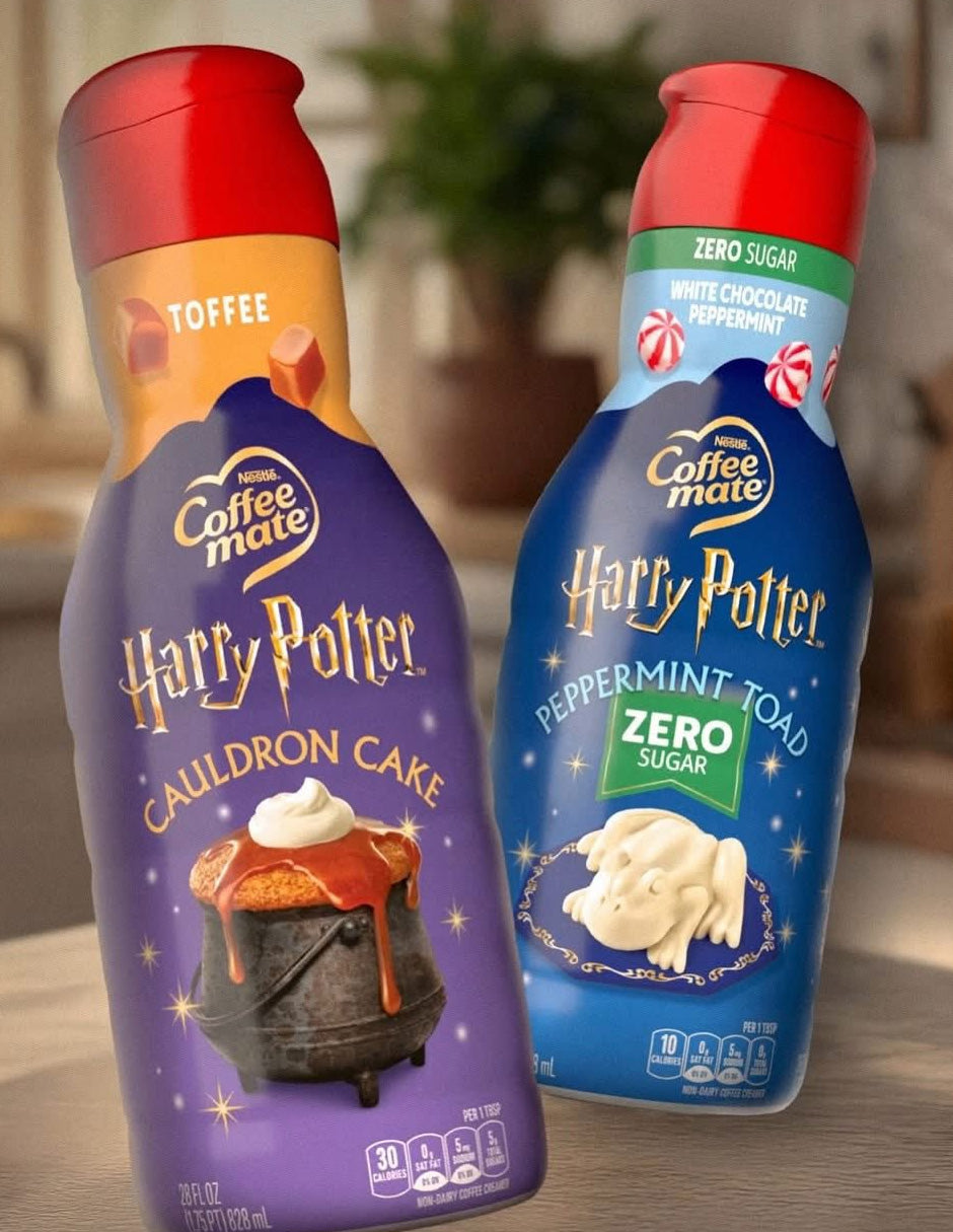 Coffee Mate crema liquida Edición Limitada Harry Potter 828ml (variedad)