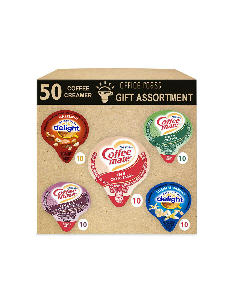 Paquete Variado de Cremas Líquidas para Café Coffee Mate 50 Unidades Individuales