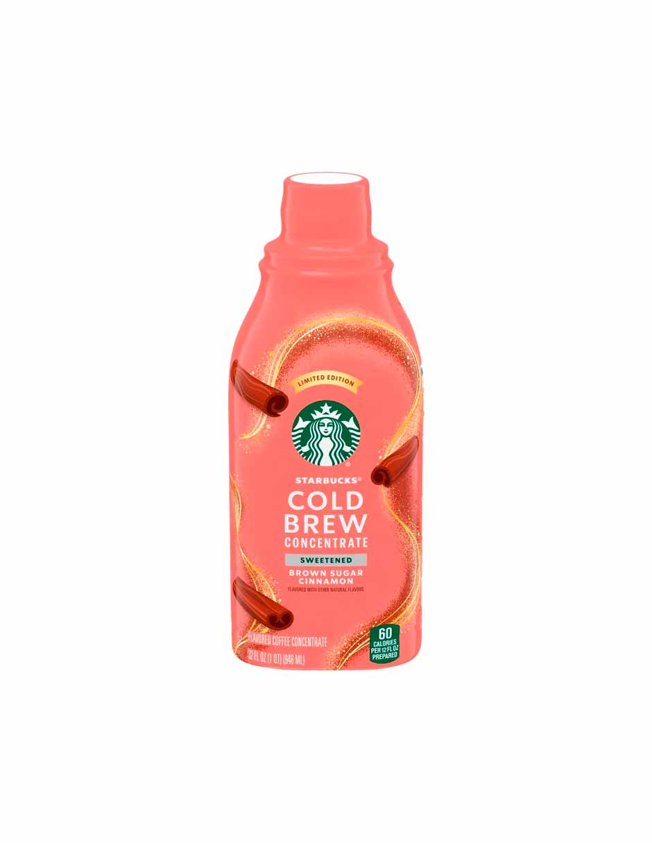 Starbucks Cold Brew Brown Sugar Cinnamon concentrado de café 946ml