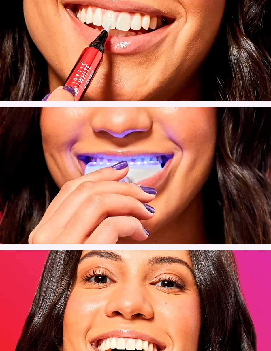 Kit de blanqueamiento dental Colgate con luz LED y lápiz blanqueador