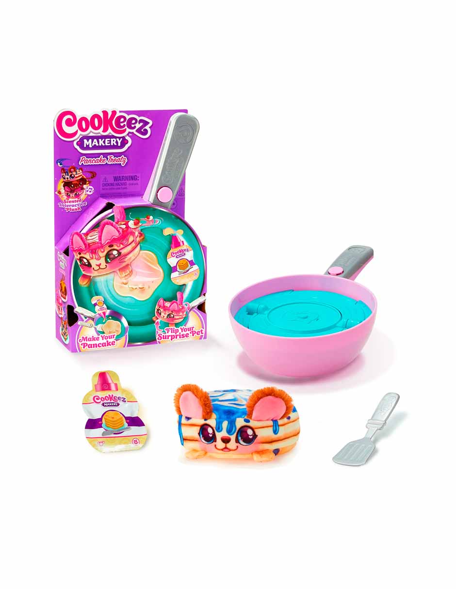 Cookeez Makery Panqueques Peluche interactivo perfumado (estilo puede variar)