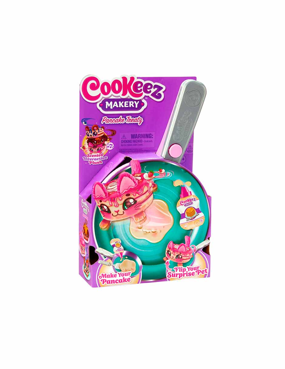 Cookeez Makery Panqueques Peluche interactivo perfumado (estilo puede variar)