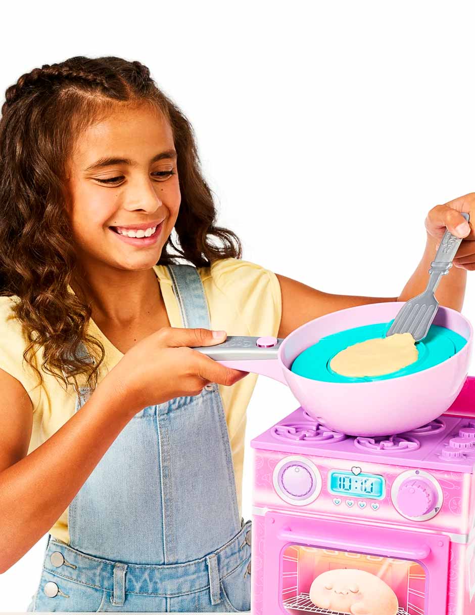 Cookeez Makery Panqueques Peluche interactivo perfumado (estilo puede variar)