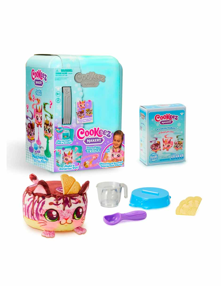 Cookeez Makery Refrigerador peluche interactivo perfumado (estilo puede variar)