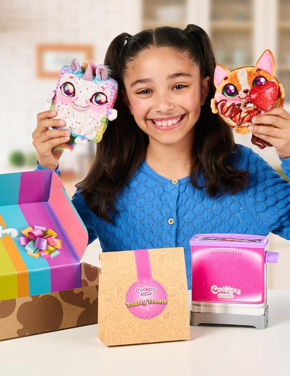 Toasty Treatz Cookeez Makery Tostadora con Peluche Sorpresa