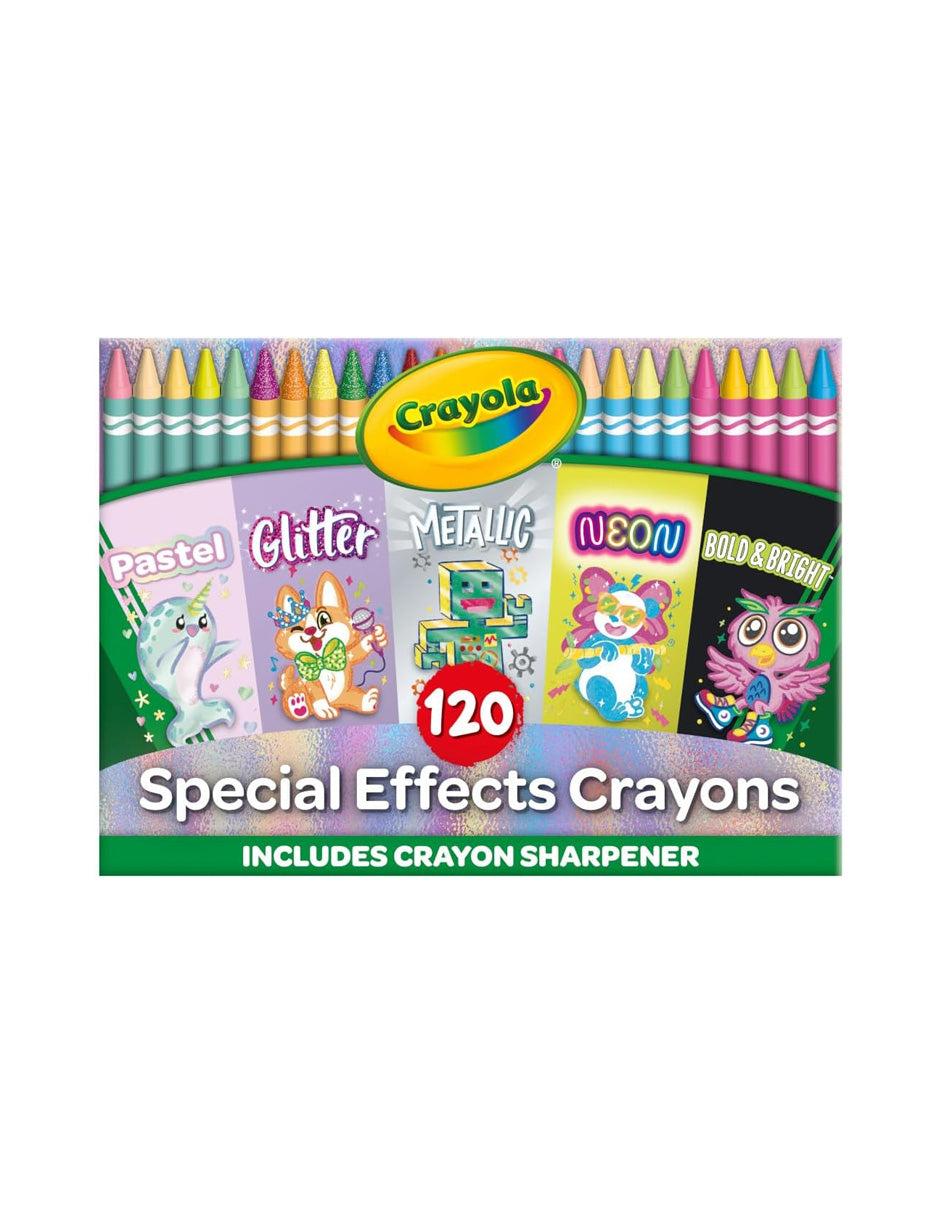 Crayones Crayola Special Effects 120 crayones