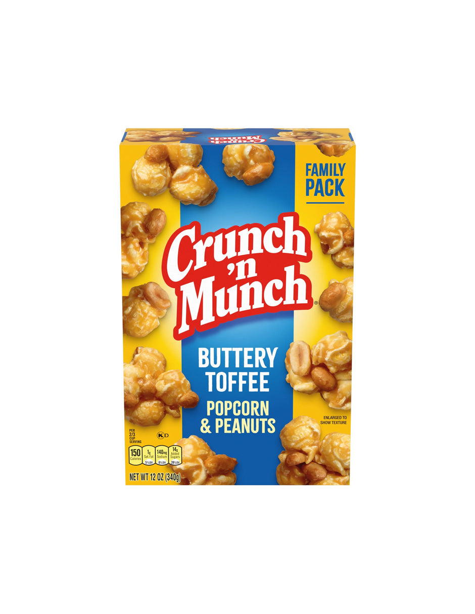 Palomitas CRUNCH 'N MUNCH Buttery Toffee 340gr