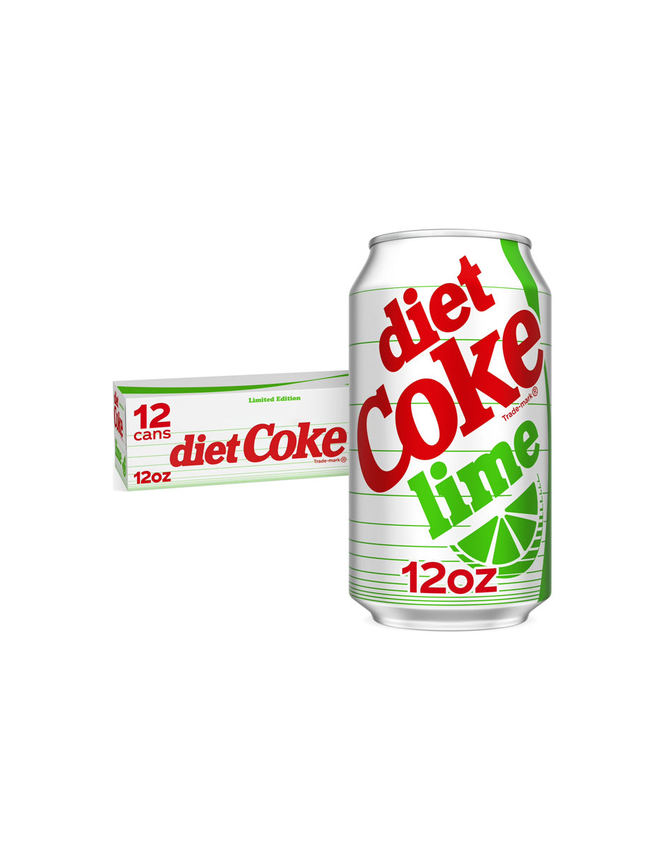 Refresco Dietético de Lima sin Azúcar 355 ml | 12 Latas