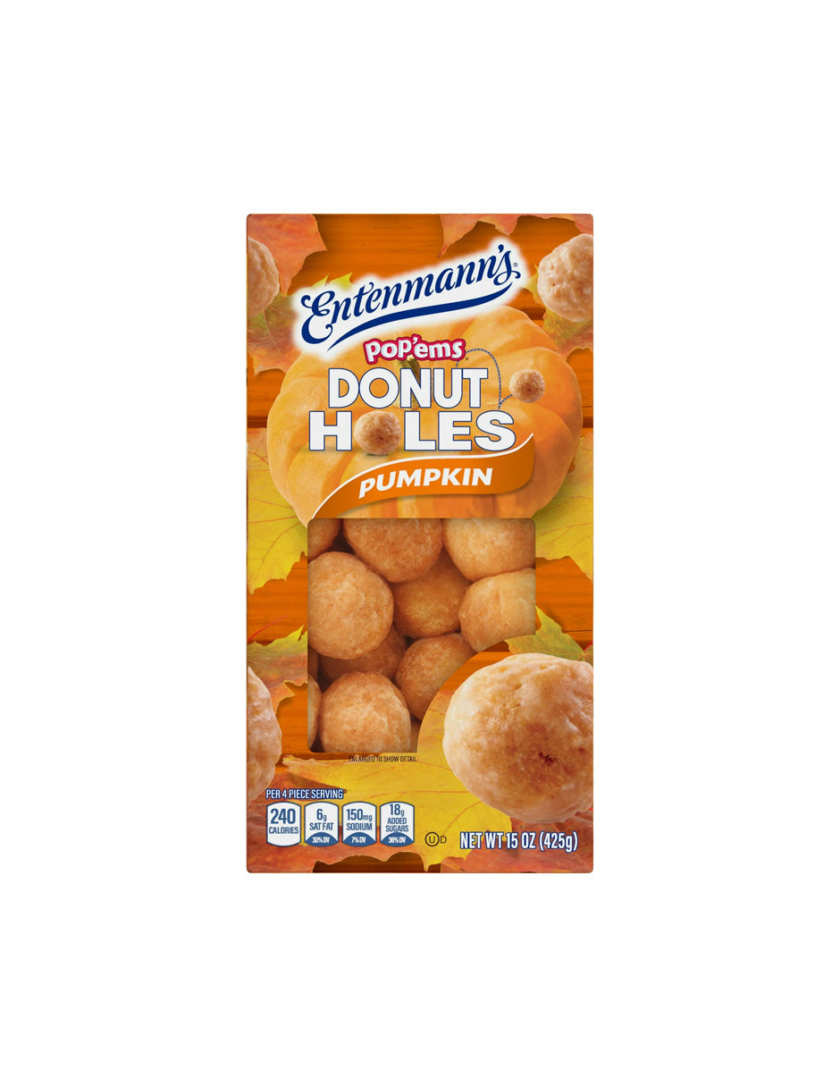 Donitas de calabaza Entenmann's Pop'ems 425gr