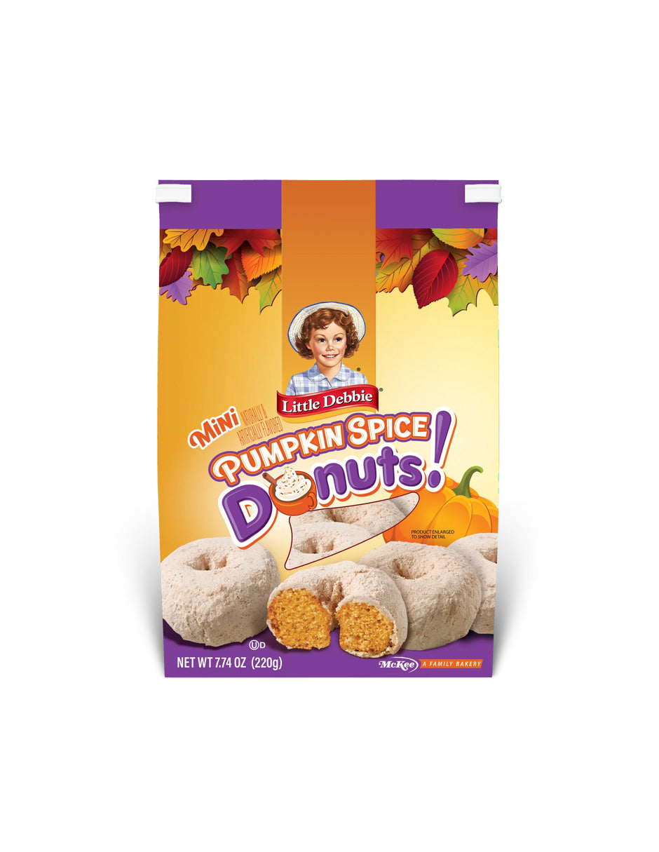 Mini Donas Especias de Calabaza Little Debbie 220gr