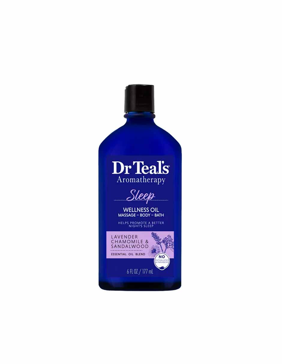 Dr Teals Aceite para dormir con lavanda y manzanilla 177ml