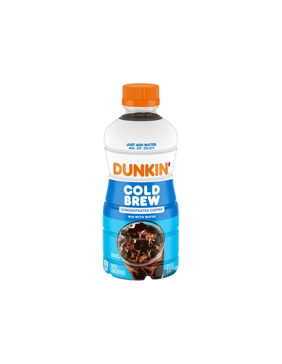 Dunkin Cold Brew concentrado sabor caramelo 917ml