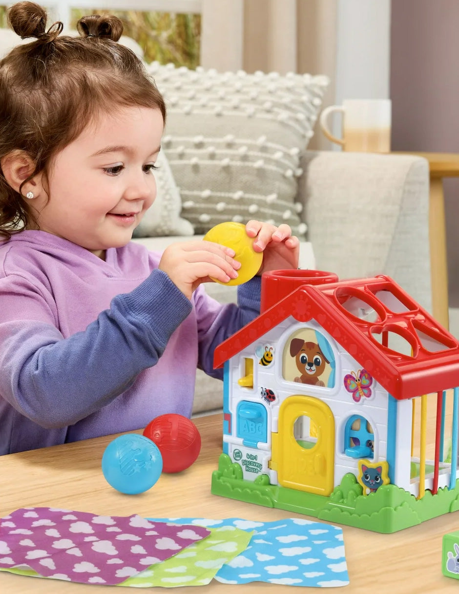 Casa de Descubrimiento LeapFrog 4 en 1 para Bebés