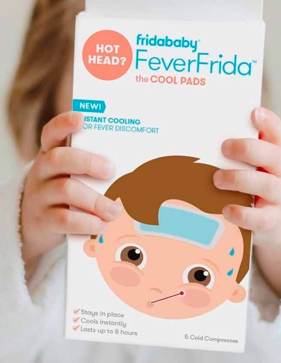 FridaBaby Almohadillas frías reductoras de fiebre para niños 5 unidades